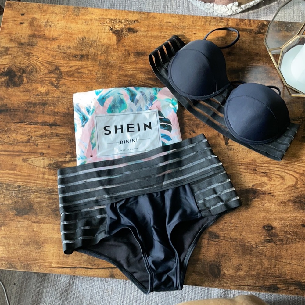 SHEIN Black Bikini
